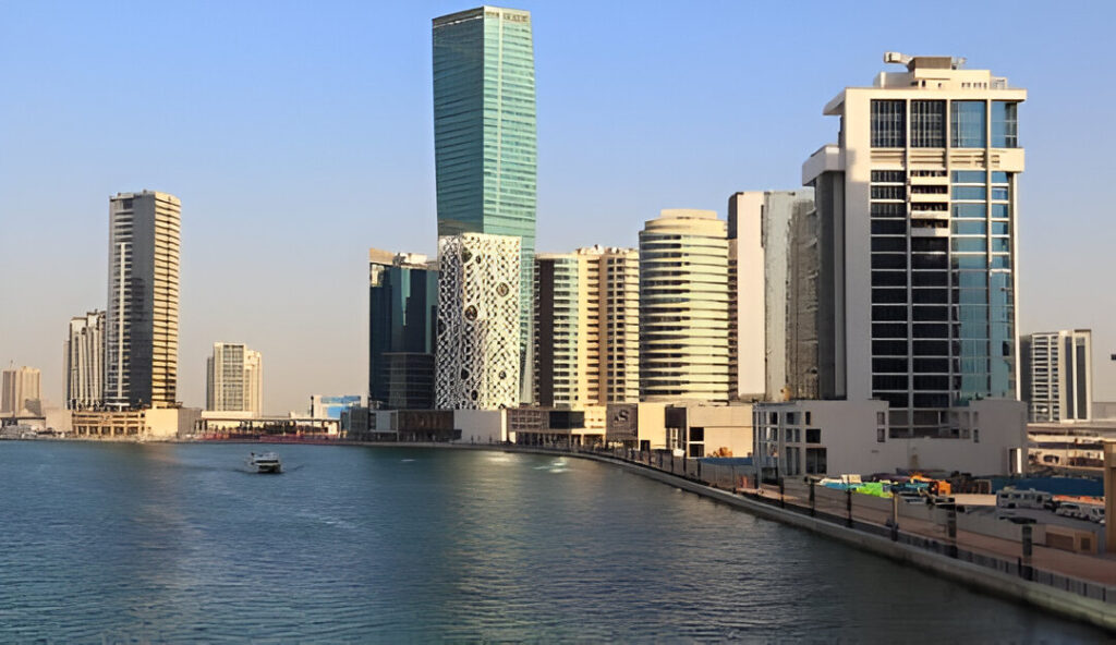 Business Bay commercial and residential area in Dubai