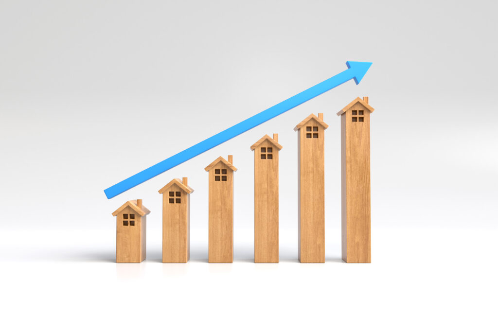 real estate capital growth illustration
